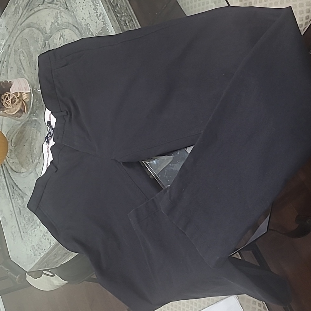 BEN SHERMAN MEN'S BLACK CHINO PANTS 34x34